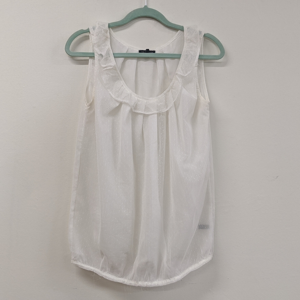 Sheer Sleeveless Top (L)